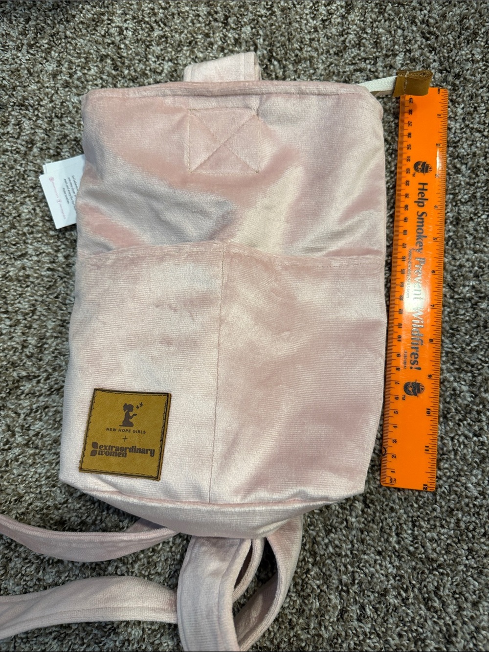 NWT New Hope Girls x Extraordinary Women Pink Sling Backpack Convertible Bag - Picture 6 of 7
